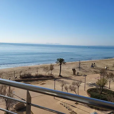 Apartamento Primera Linea Roses Con Vistas Al Mar Exterior foto